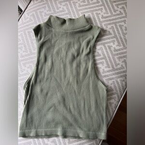 Zara mock neck tank
